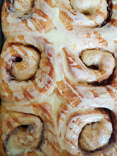 Load image into Gallery viewer, Orange Rolls with Regular Icing